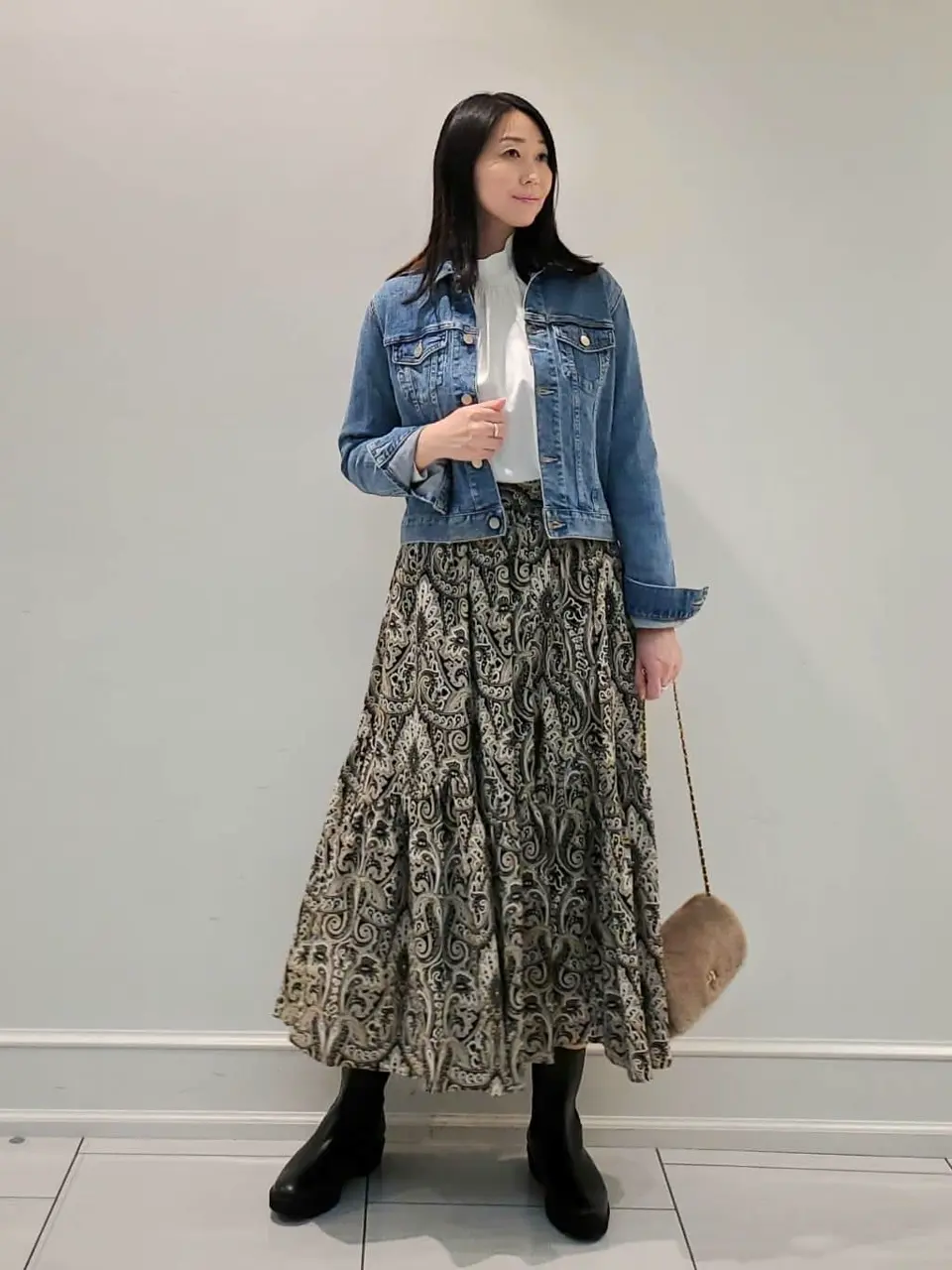  スタッフ コーディネート画像