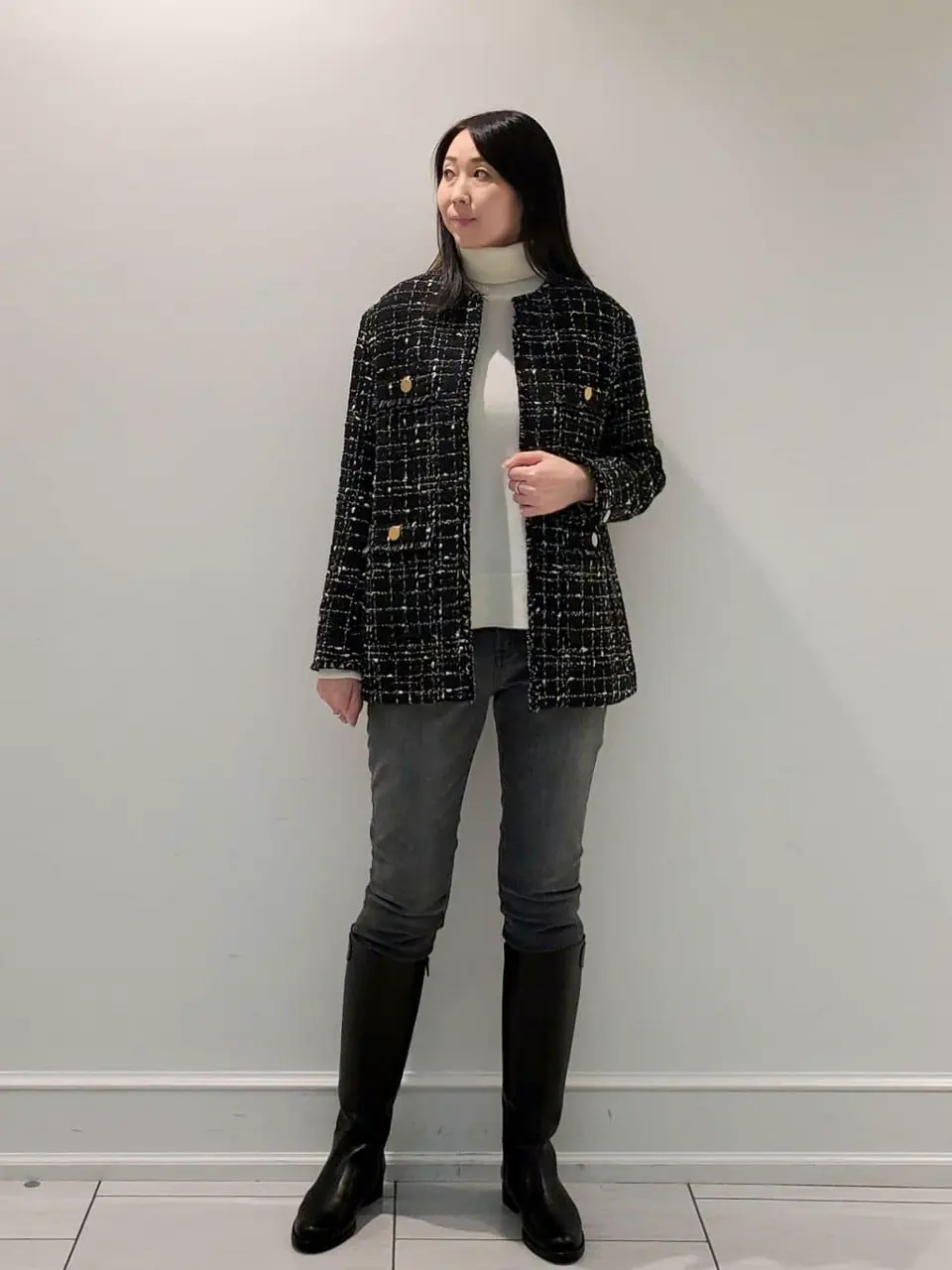  スタッフ コーディネート画像