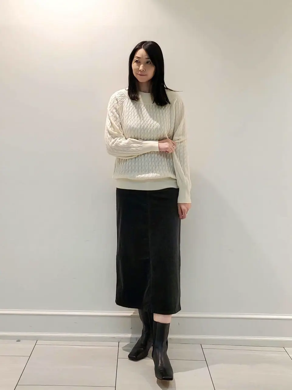  スタッフ コーディネート画像