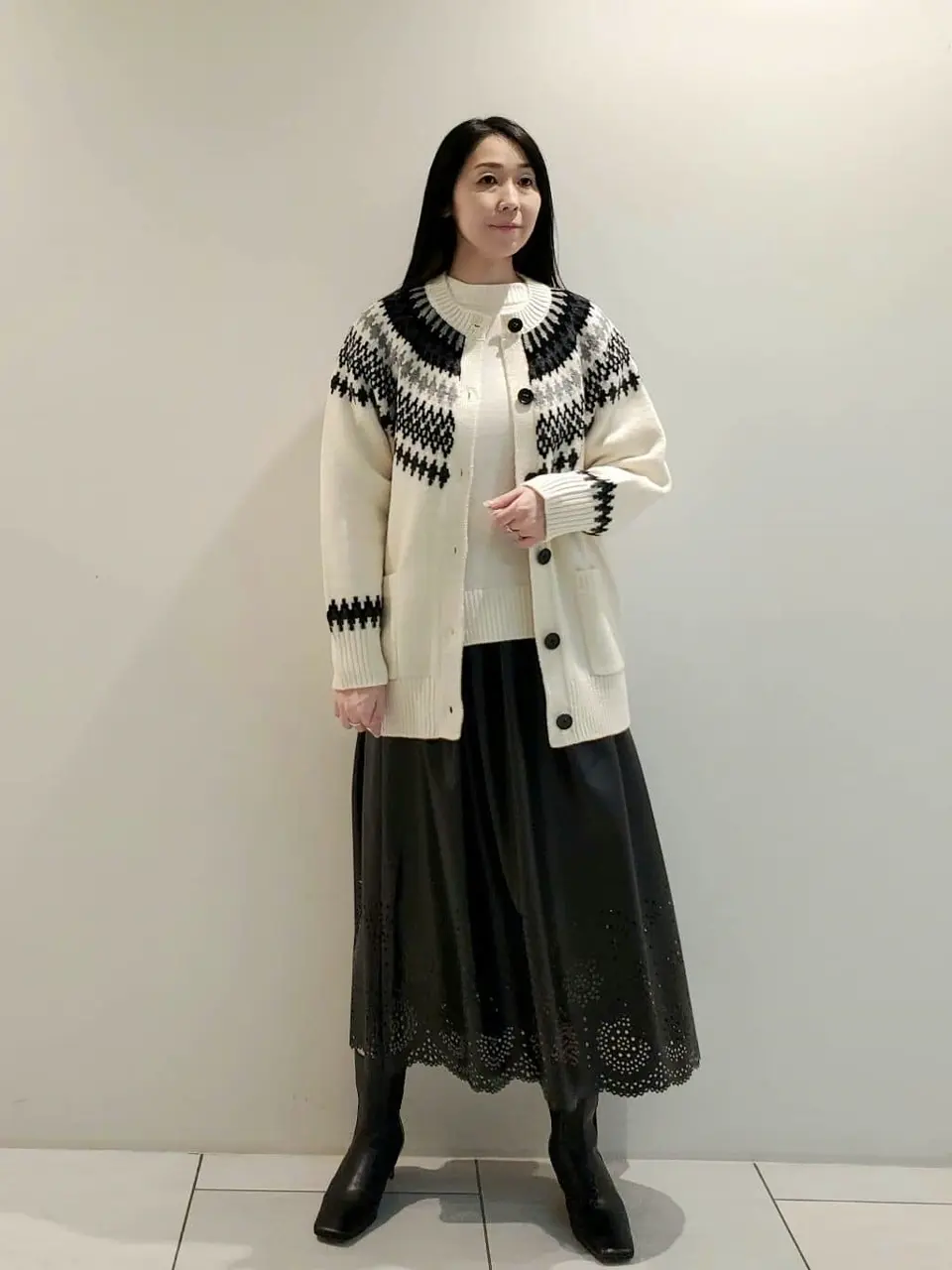  スタッフ コーディネート画像