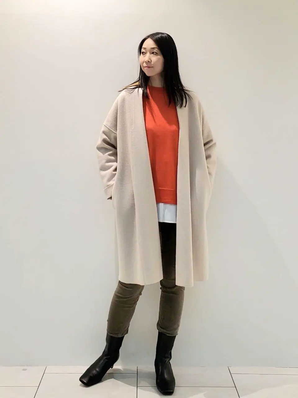  スタッフ コーディネート画像