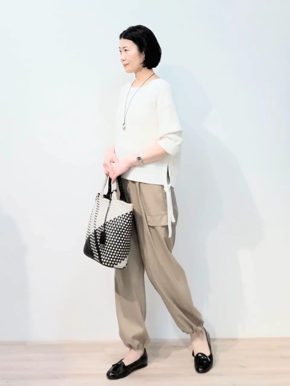 23区 虎走 コーディネート画像