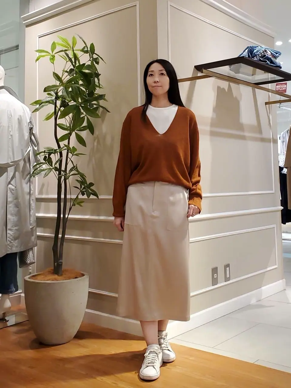  スタッフ コーディネート画像