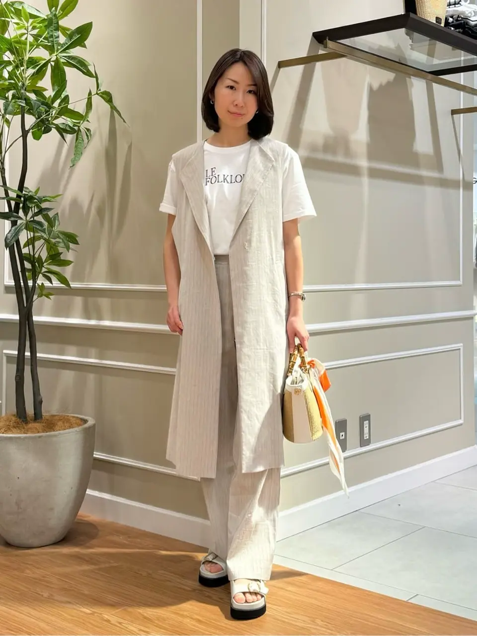 23区 KURIYAMA コーディネート画像