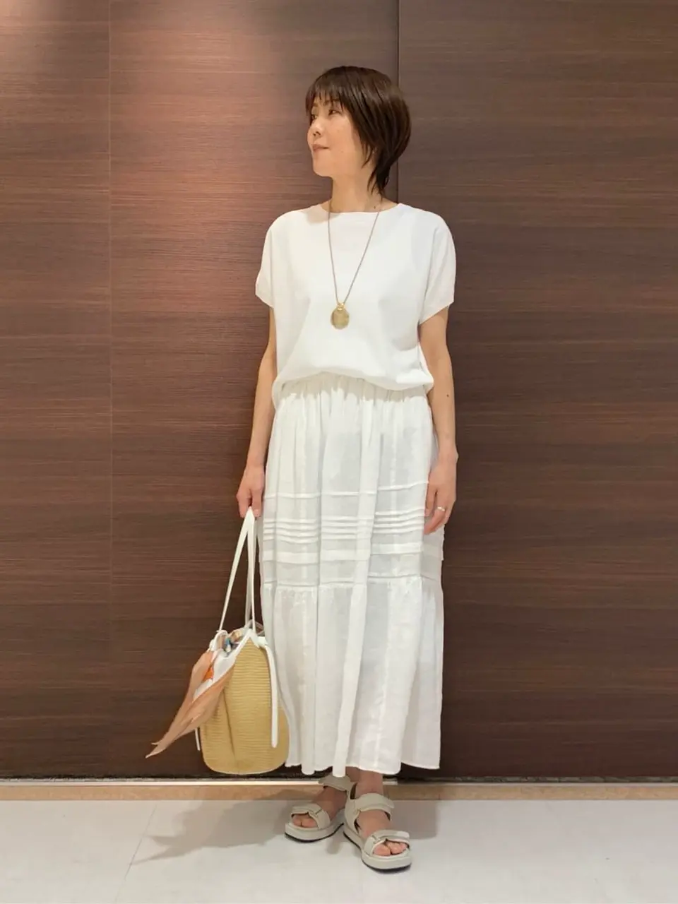 23区 スタッフ  コーディネート画像