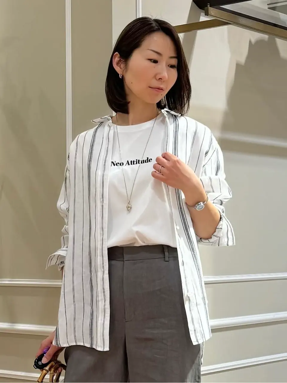 23区 KURIYAMA コーディネート画像