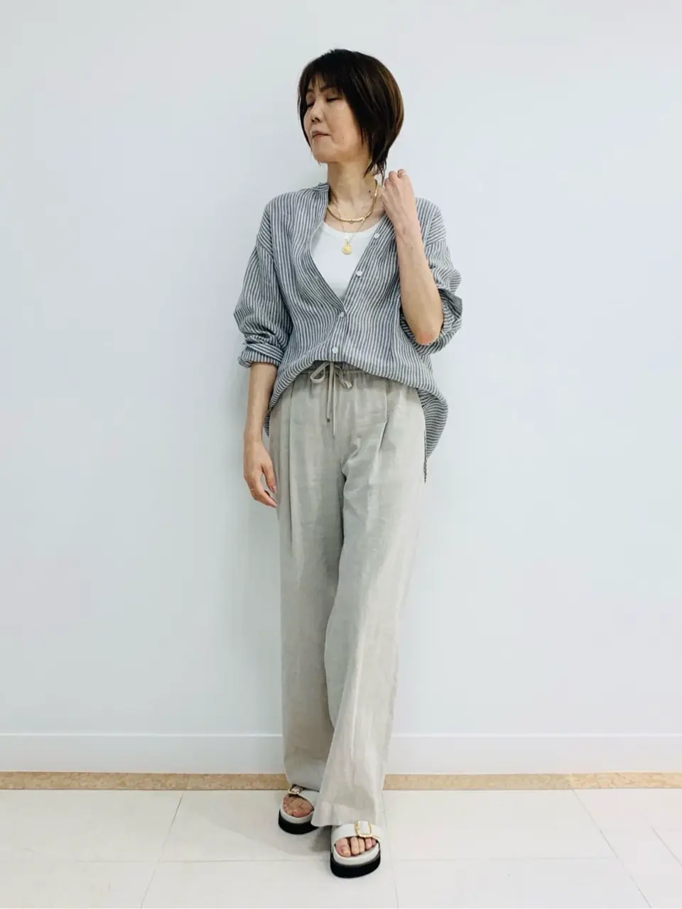 23区 スタッフ  コーディネート画像