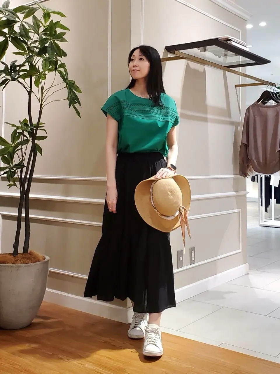  スタッフ コーディネート画像