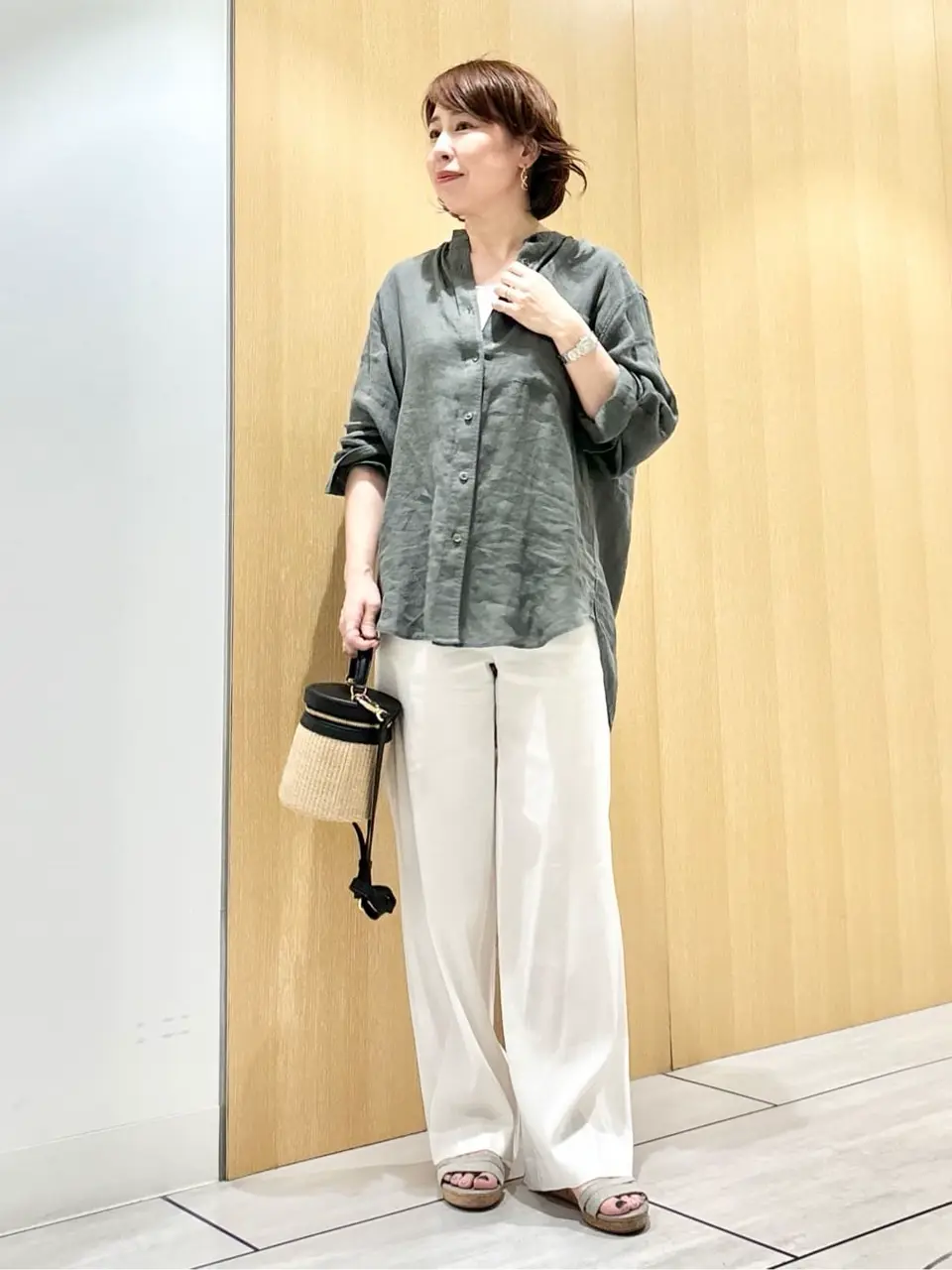  スタッフ コーディネート画像