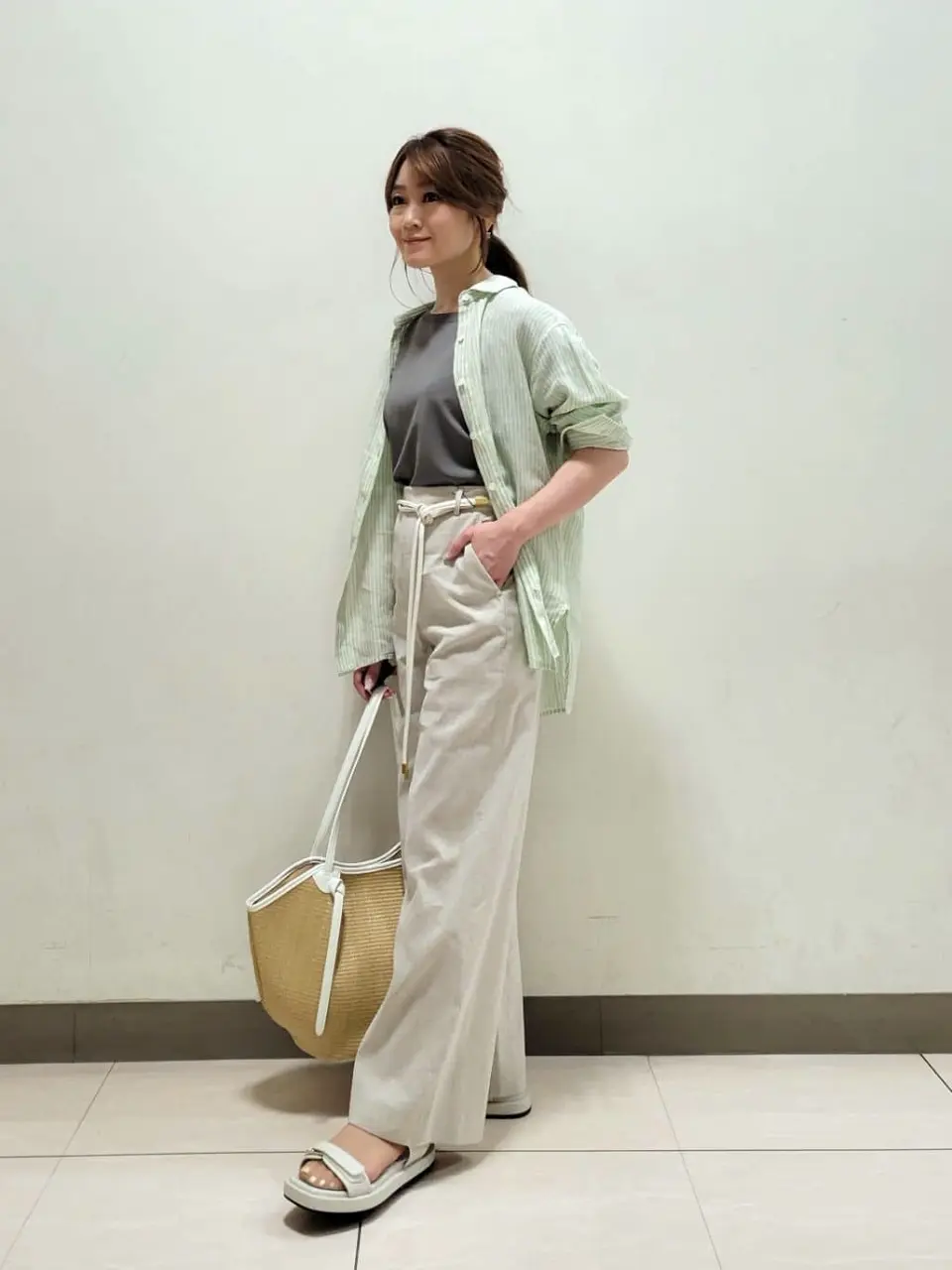 23区 濱地 コーディネート画像