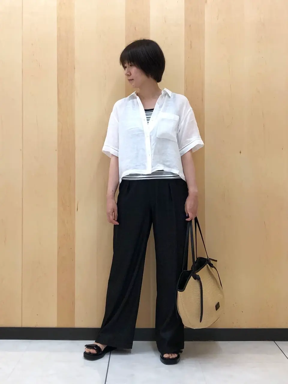  スタッフ コーディネート画像