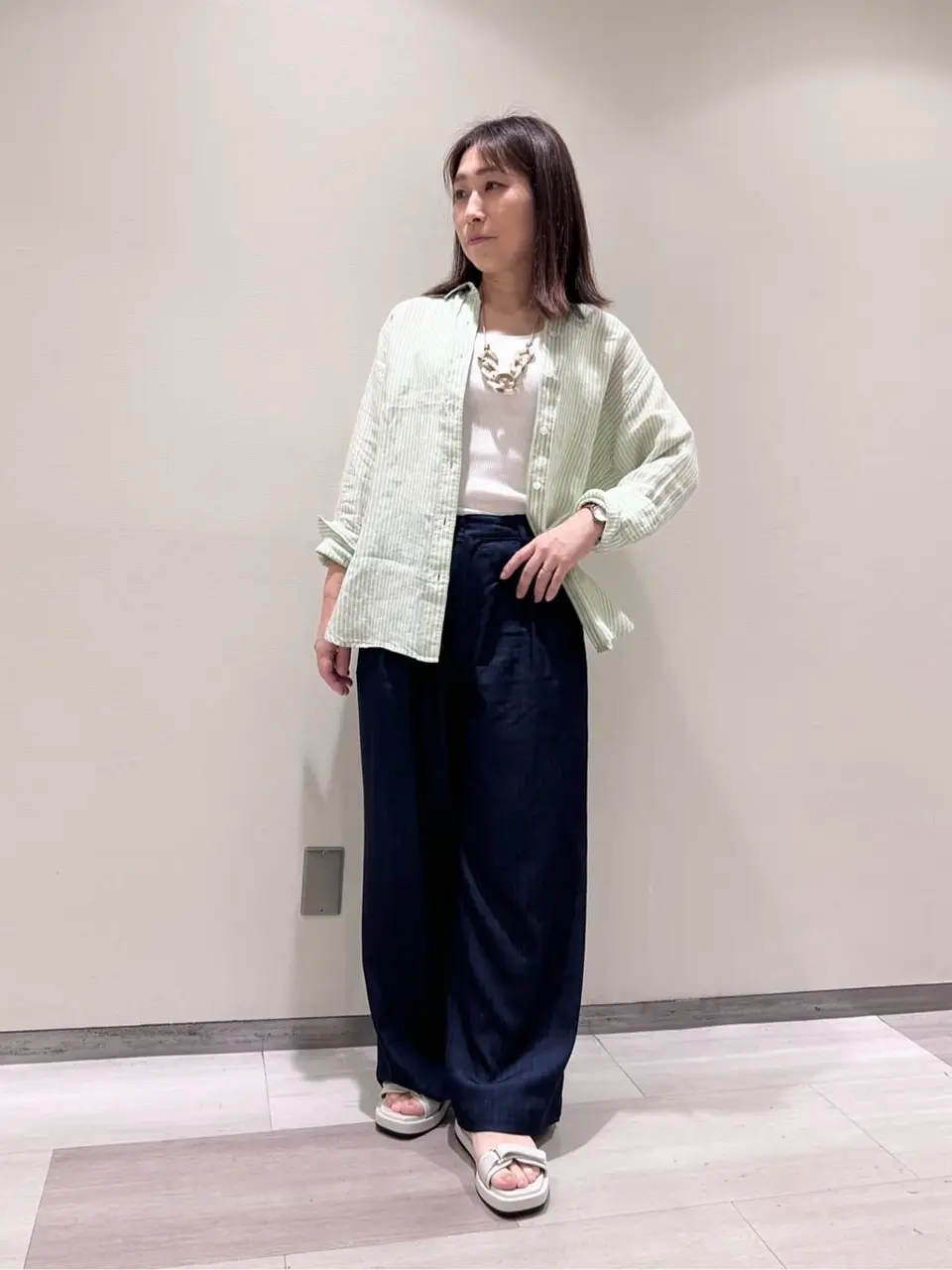  スタッフ コーディネート画像