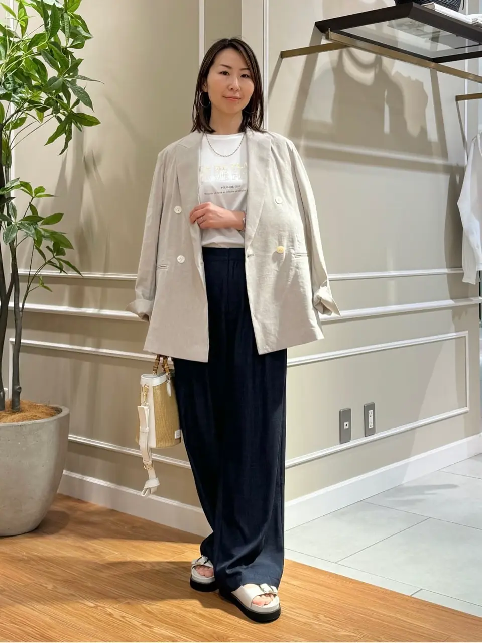 23区 KURIYAMA コーディネート画像