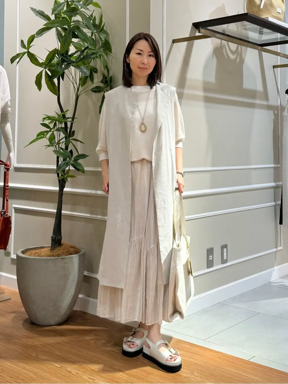 23区 KURIYAMA コーディネート画像