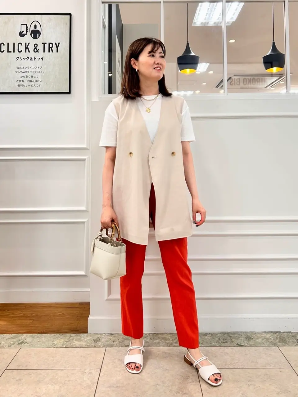  スタッフ コーディネート画像