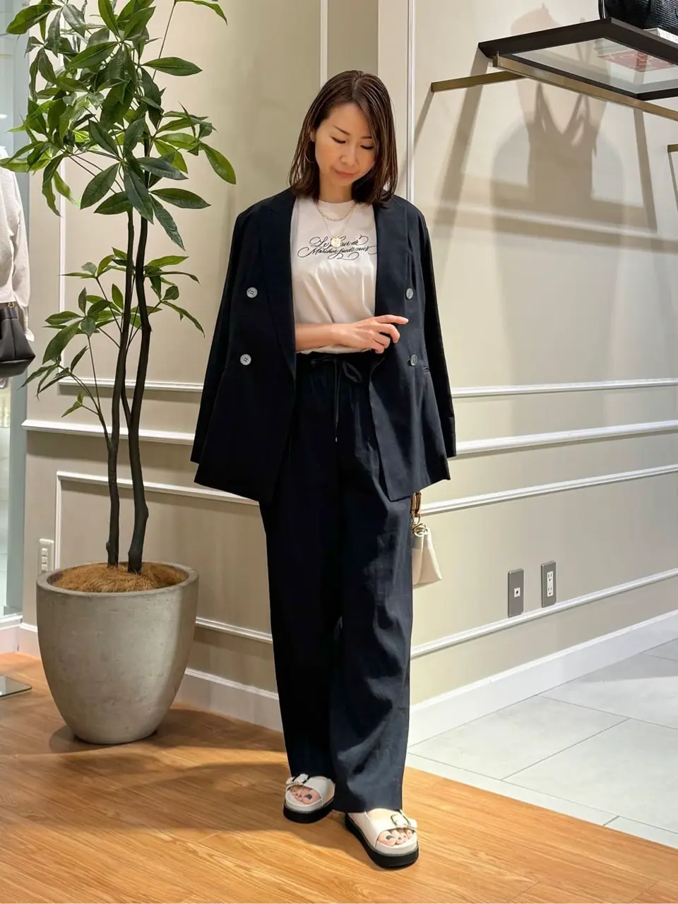 23区 KURIYAMA コーディネート画像