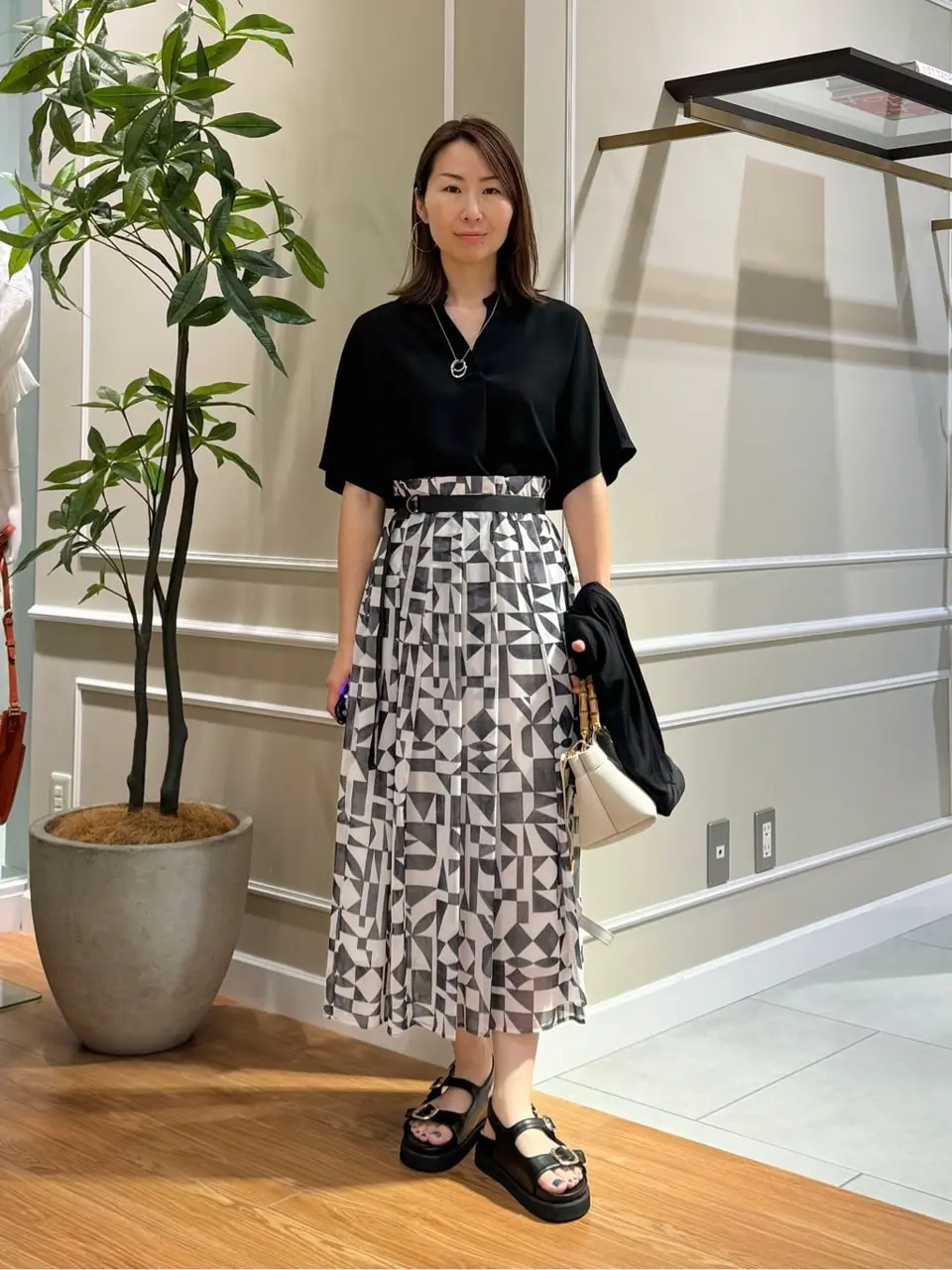 23区 KURIYAMA コーディネート画像