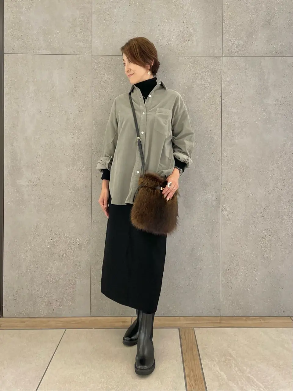  スタッフ コーディネート画像