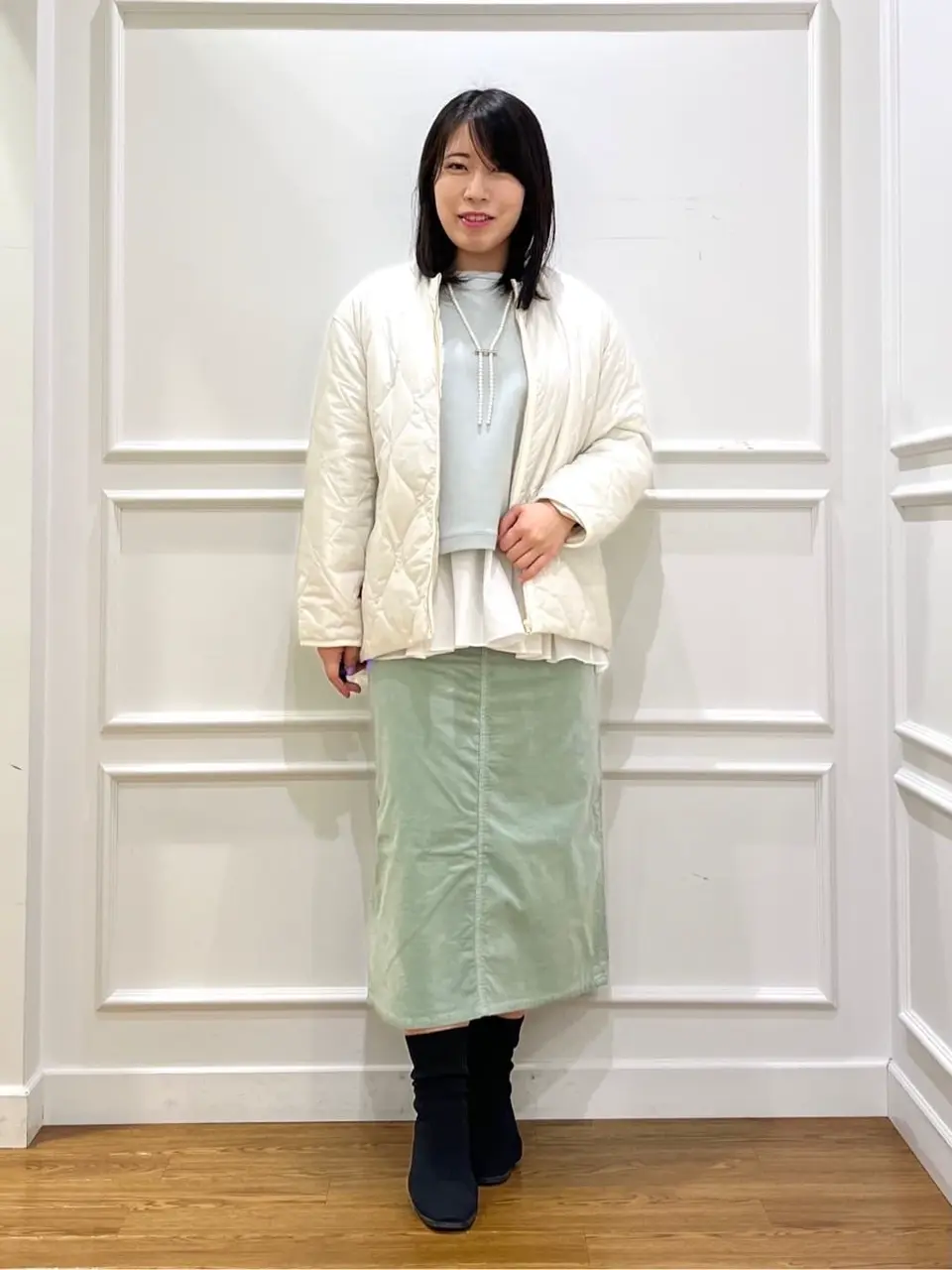  スタッフ コーディネート画像