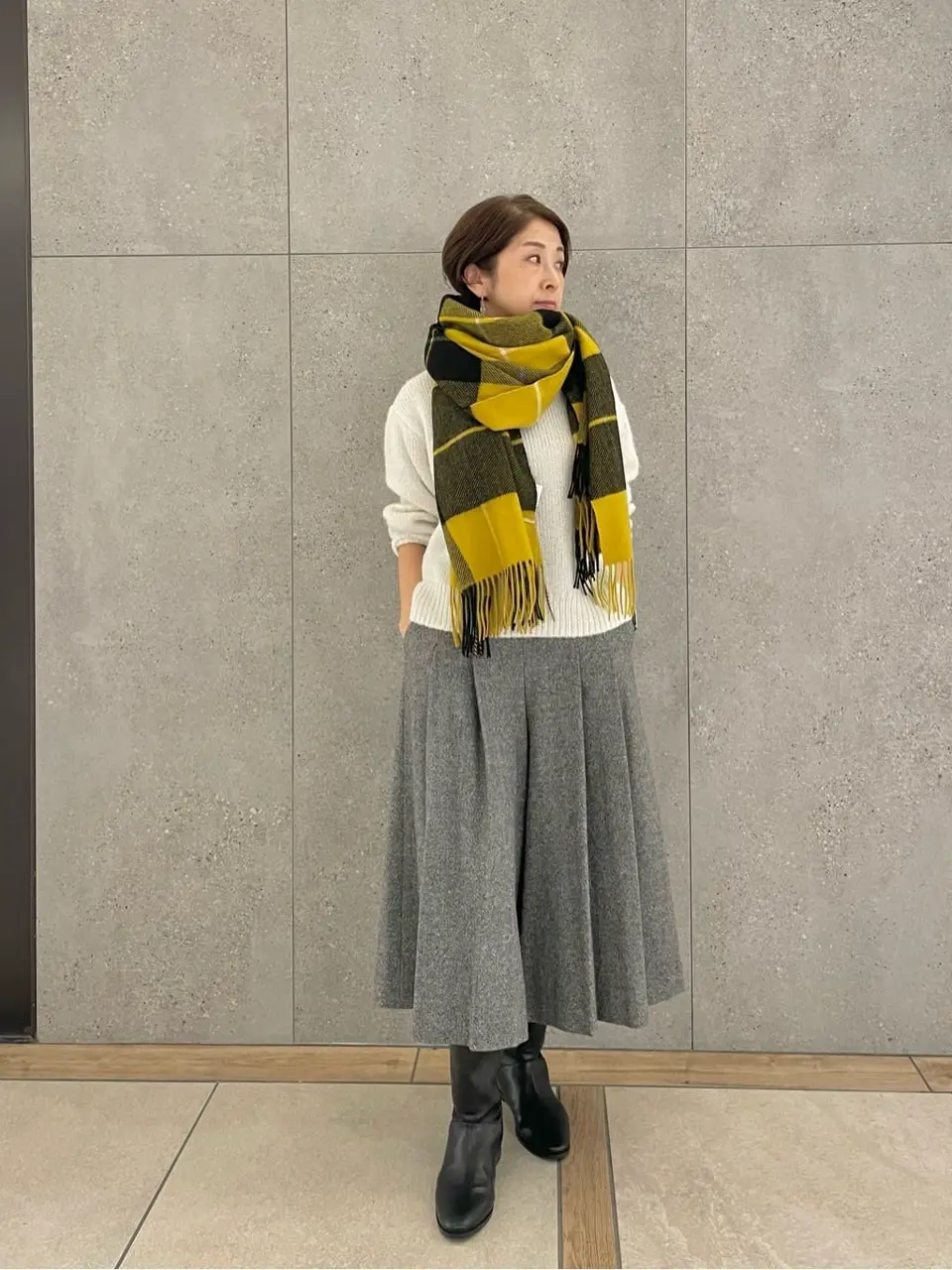  スタッフ コーディネート画像