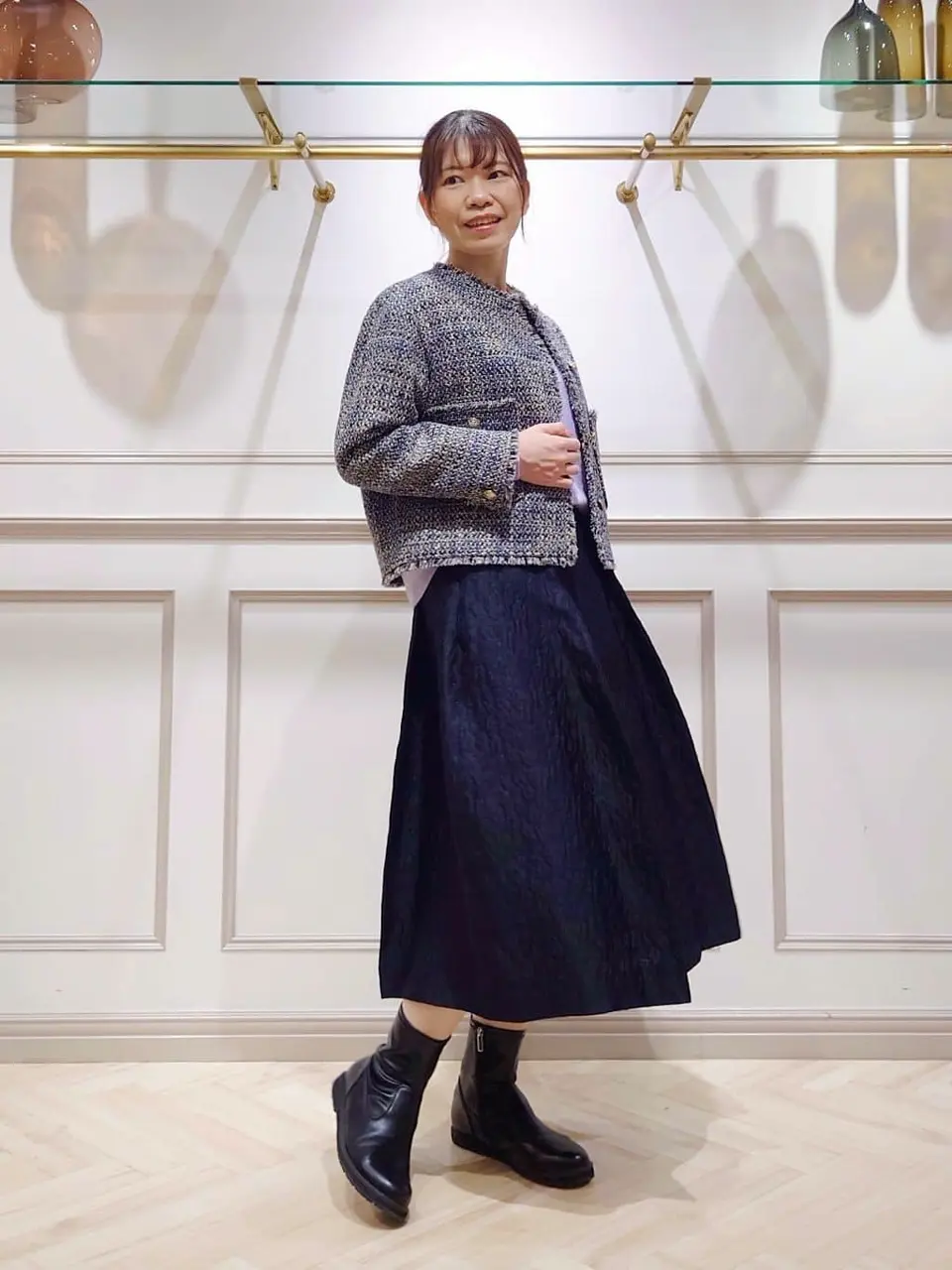 23区 五十立 コーディネート画像