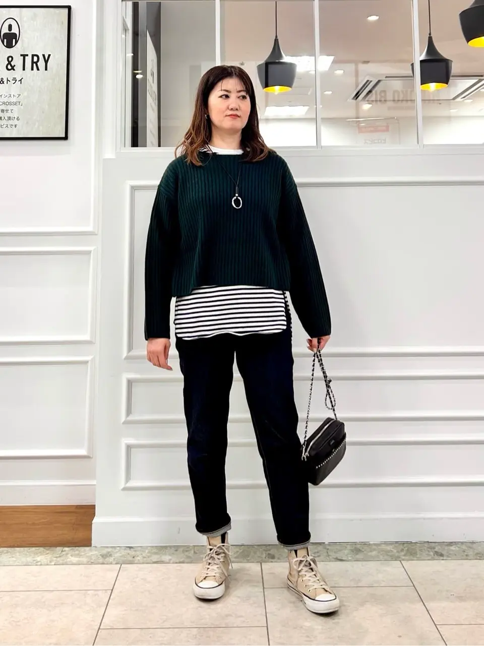  スタッフ コーディネート画像