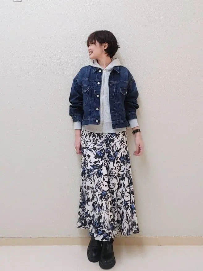 23区 中園 コーディネート画像