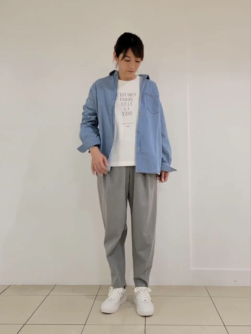  スタッフ コーディネート画像