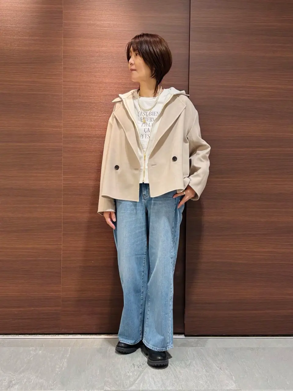 23区 スタッフ  コーディネート画像