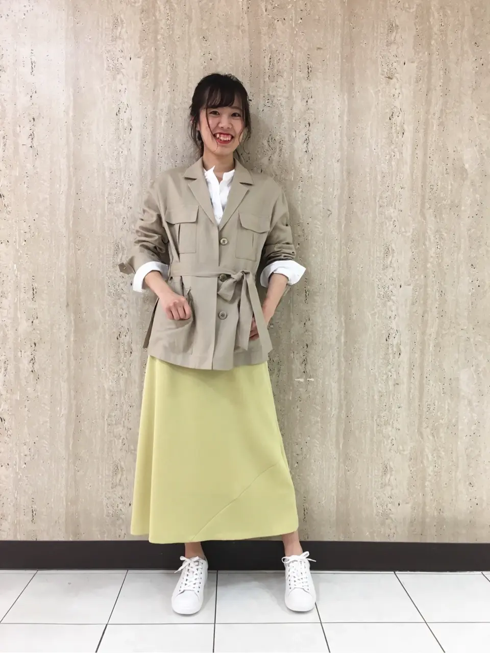  スタッフ コーディネート画像