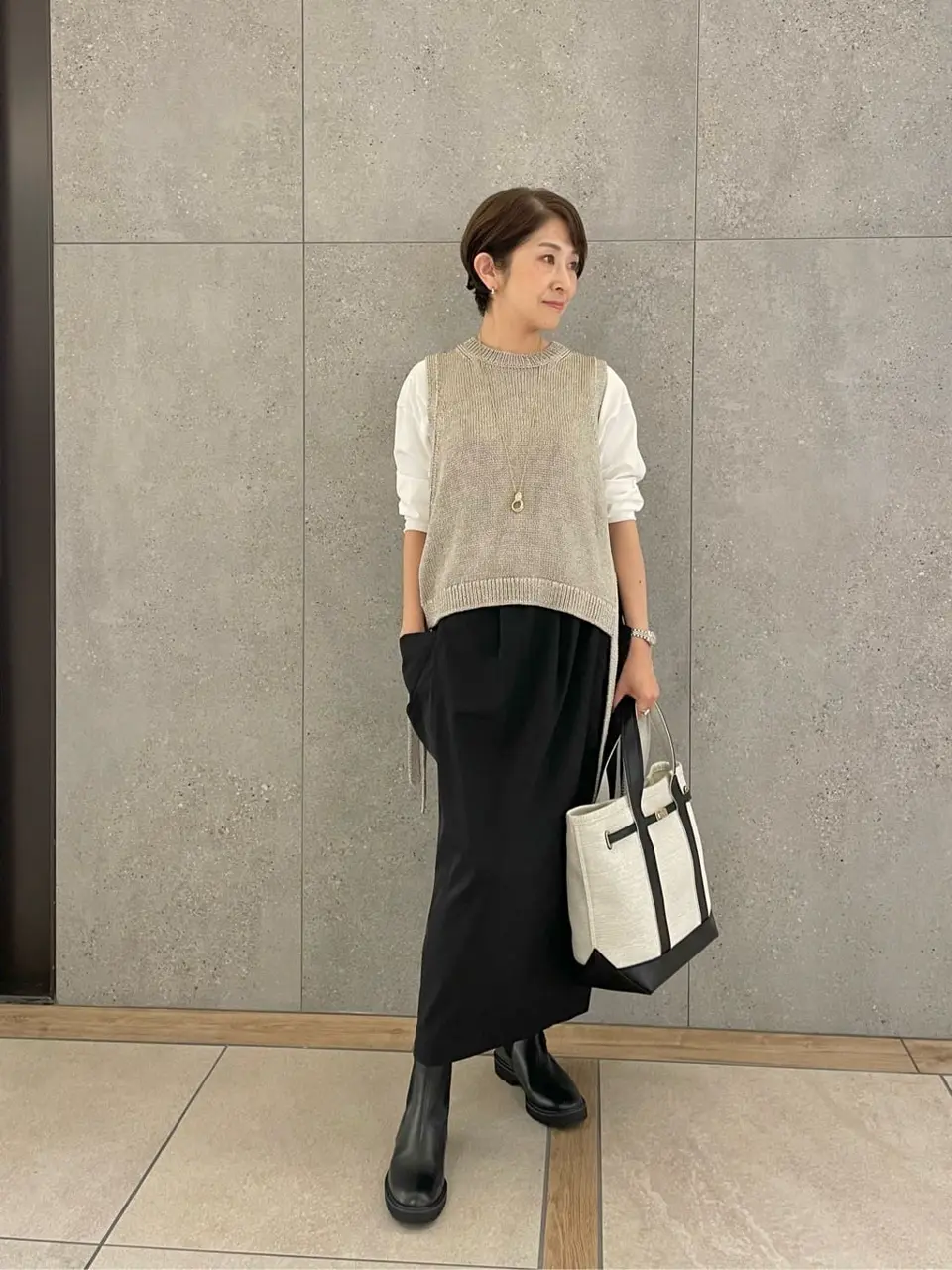  スタッフ コーディネート画像