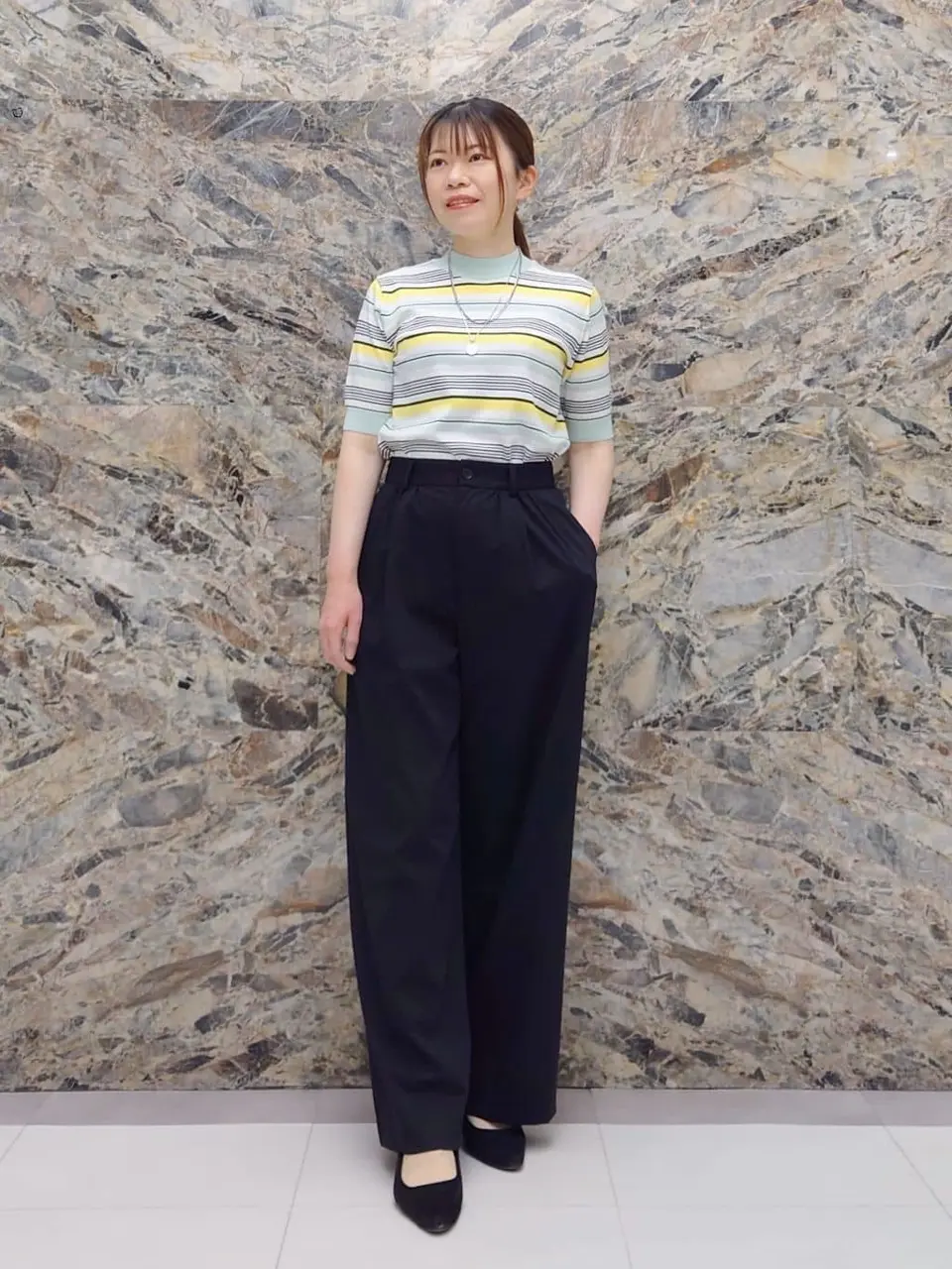 23区 五十立 コーディネート画像