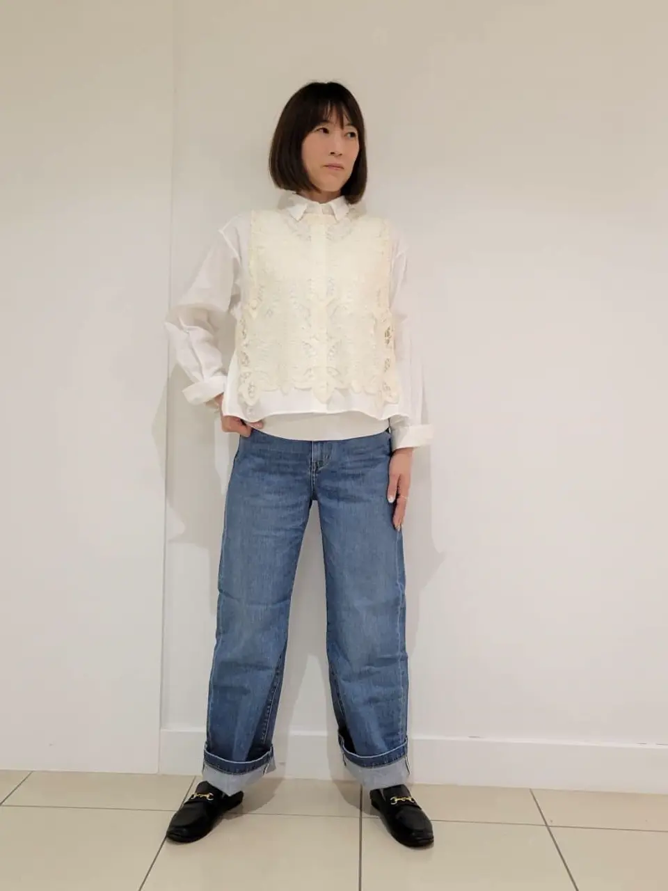  スタッフ コーディネート画像