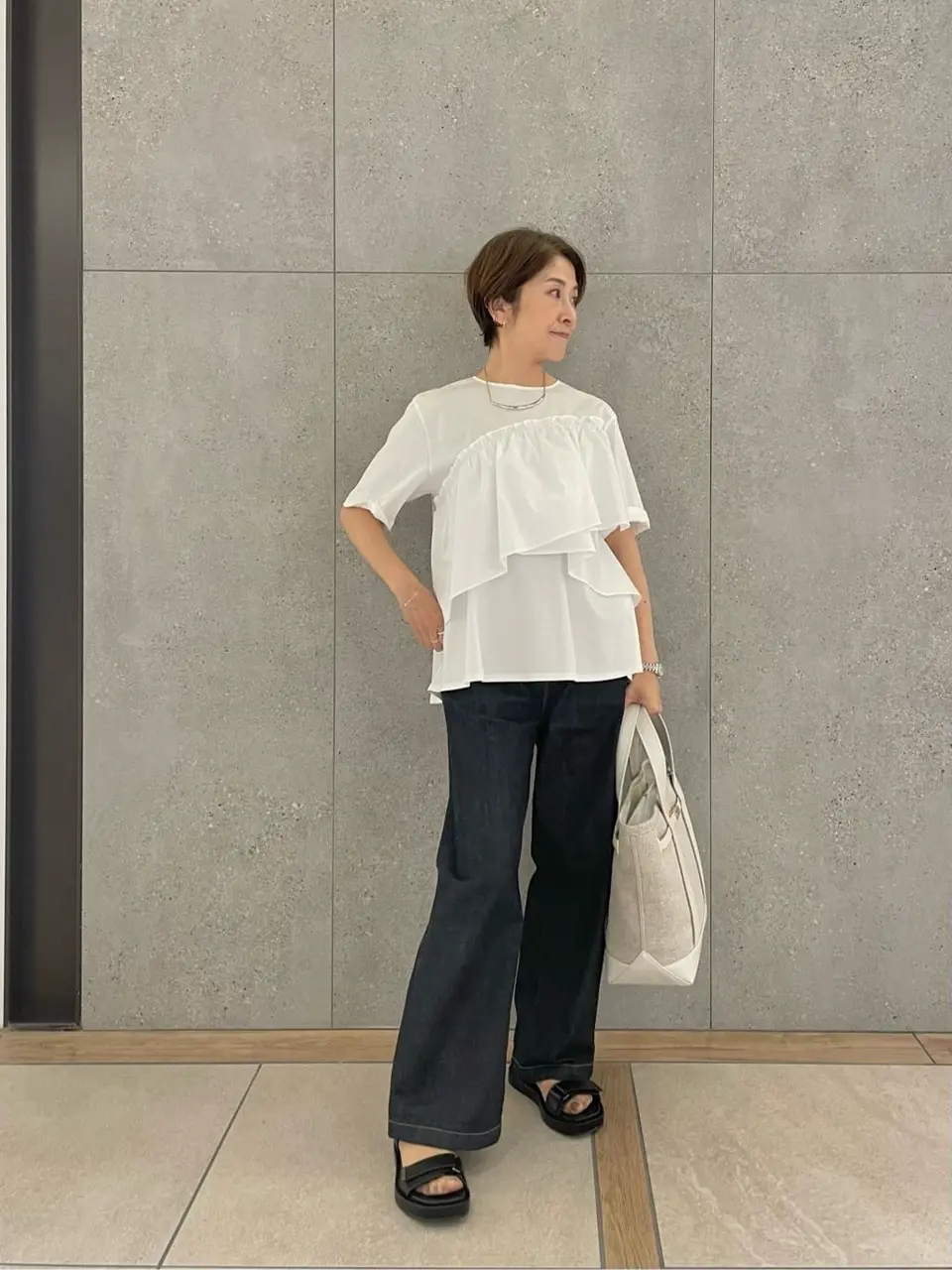  スタッフ コーディネート画像