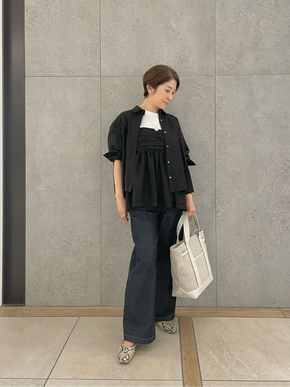  スタッフ コーディネート画像