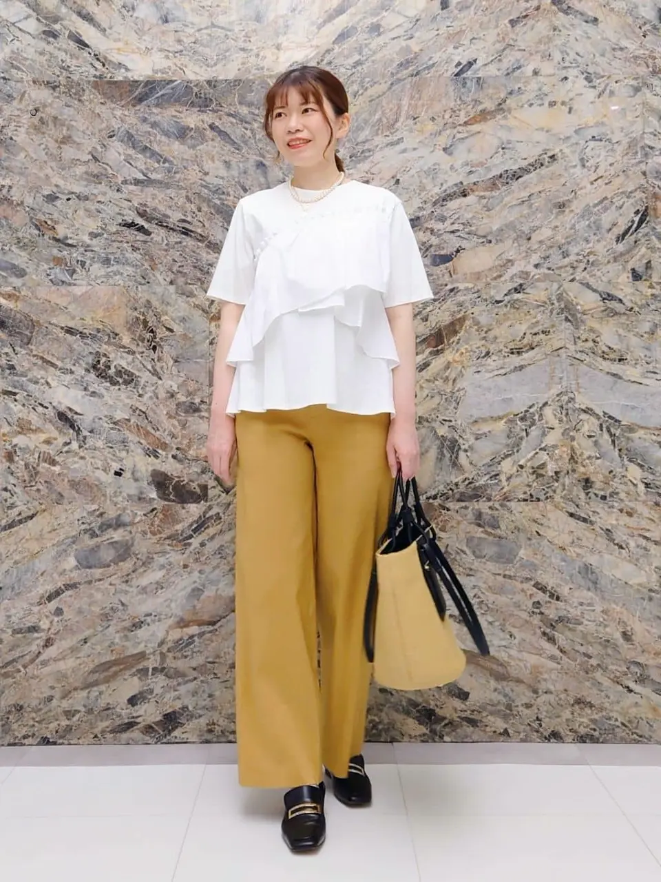 23区 五十立 コーディネート画像