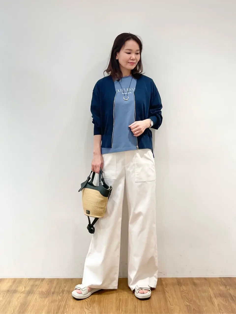 23区 永石 コーディネート画像