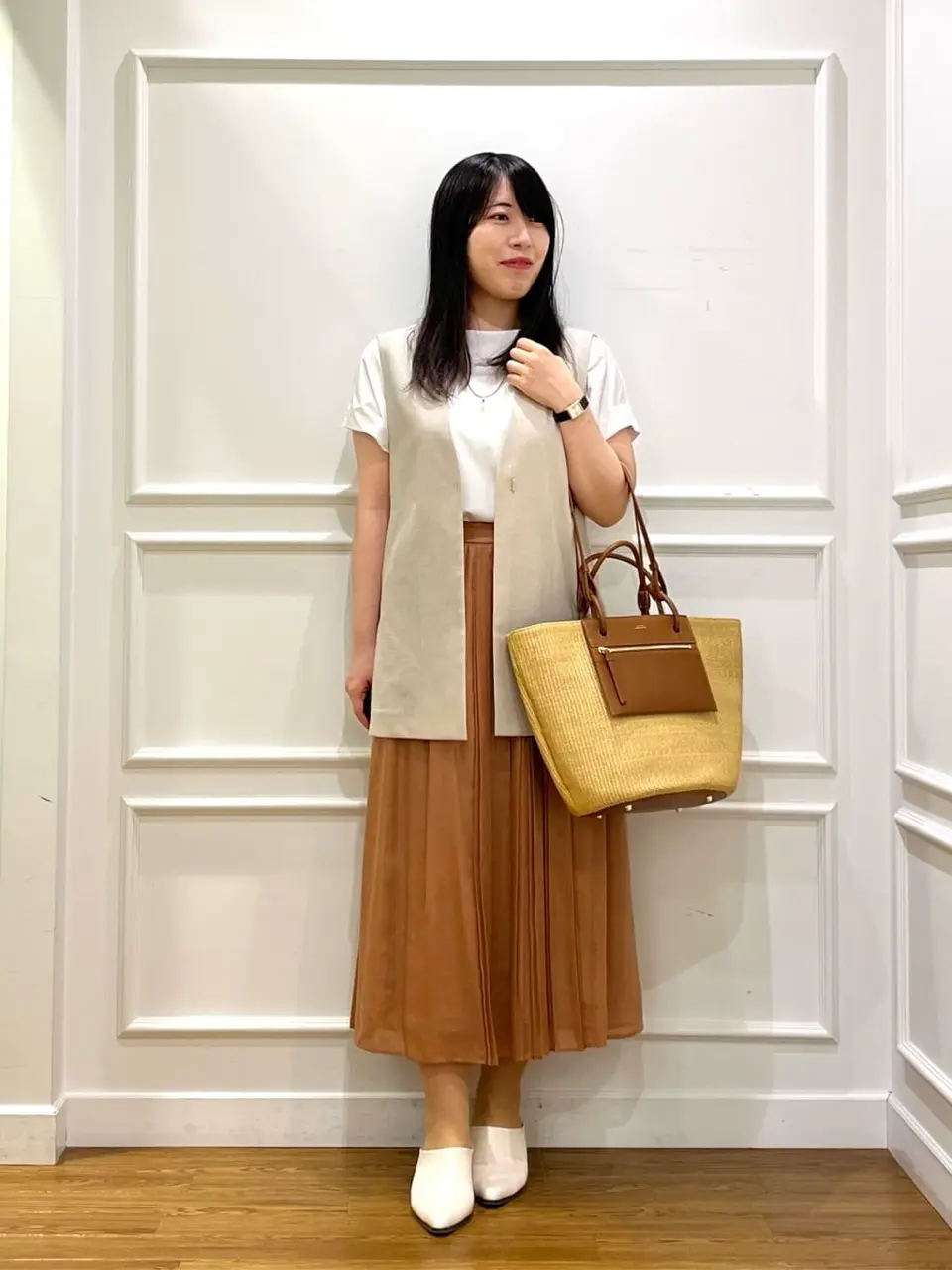  スタッフ コーディネート画像