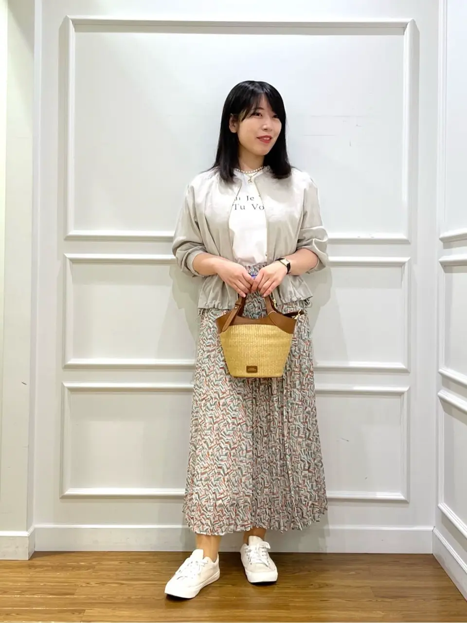  スタッフ コーディネート画像