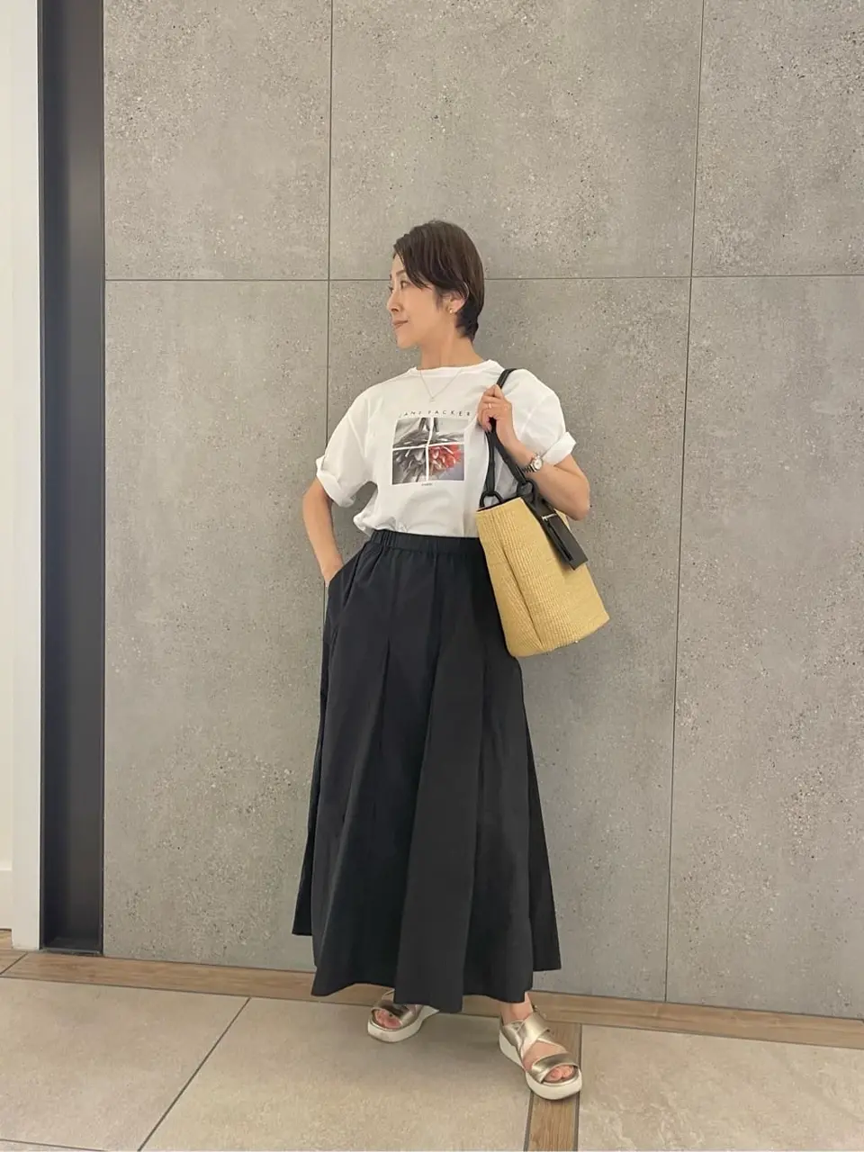  スタッフ コーディネート画像