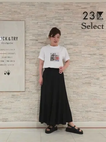 23区 MAKIKO コーディネート画像