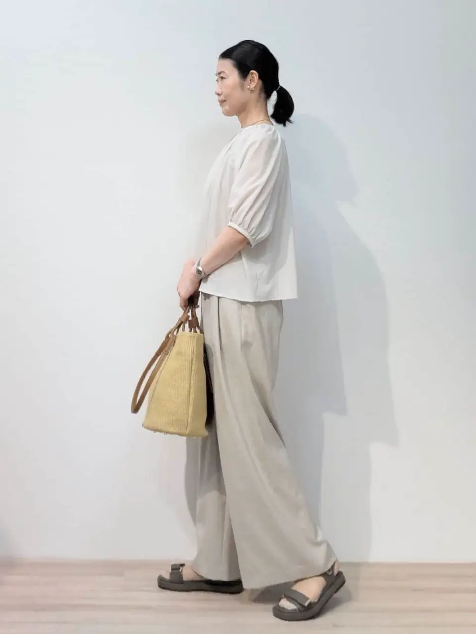 23区 虎走 コーディネート画像