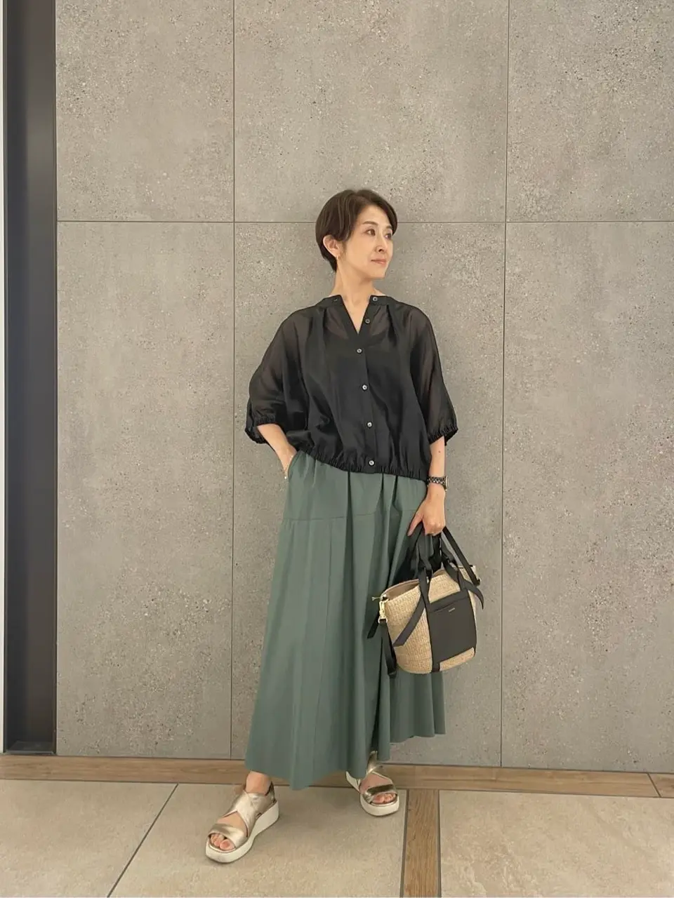  スタッフ コーディネート画像