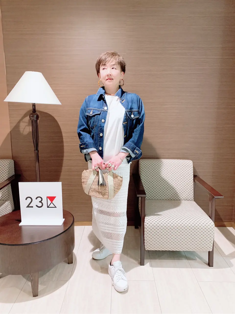 23区 塩谷美喜 コーディネート画像