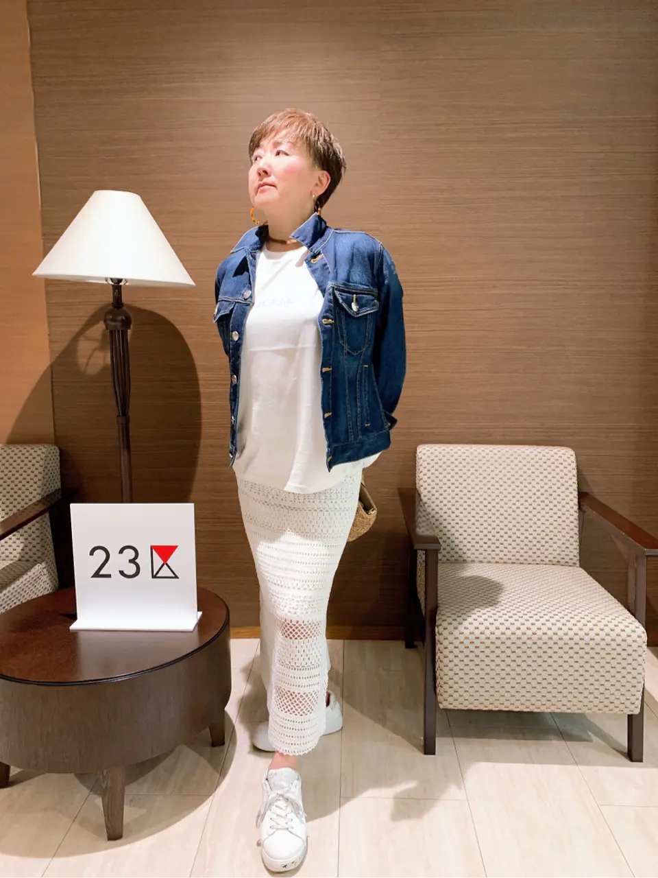 23区 塩谷美喜 コーディネート画像