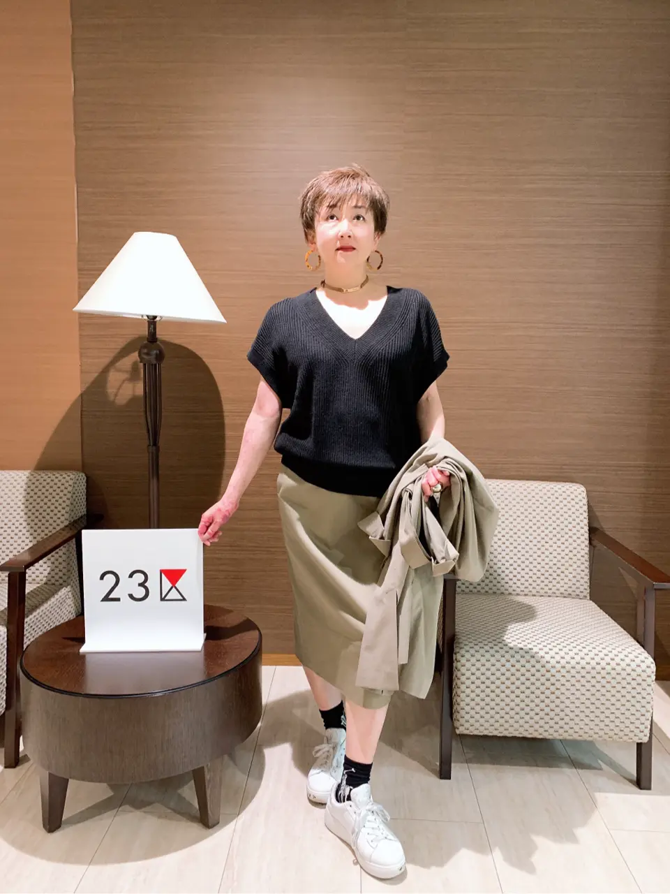 23区 塩谷美喜 コーディネート画像