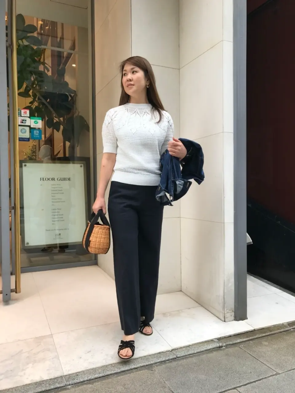 23区 岡田 コーディネート画像