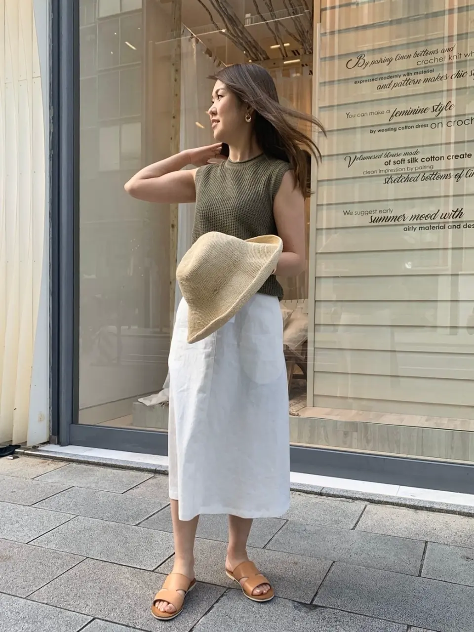 23区 岡田 コーディネート画像