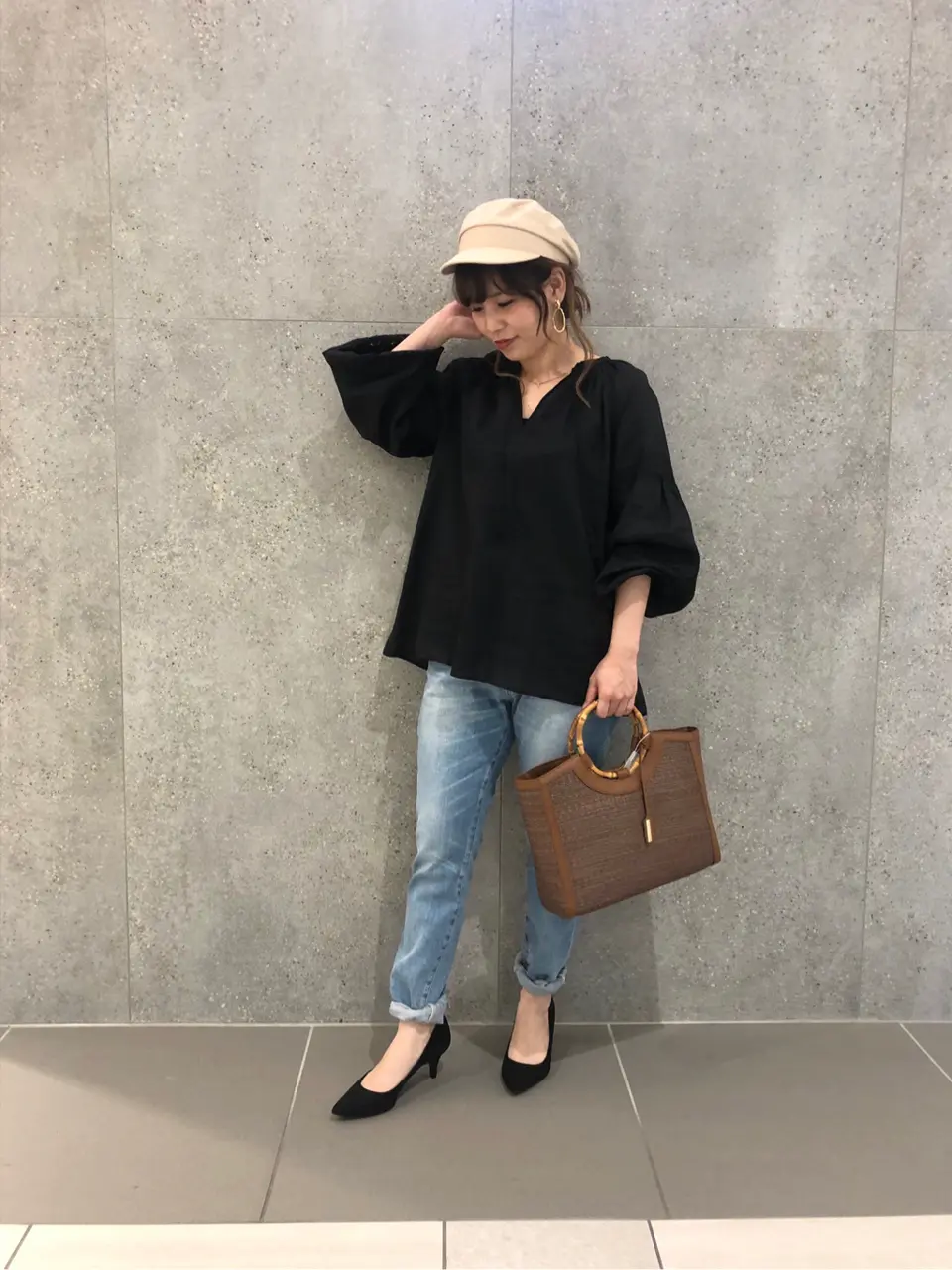  スタッフ コーディネート画像