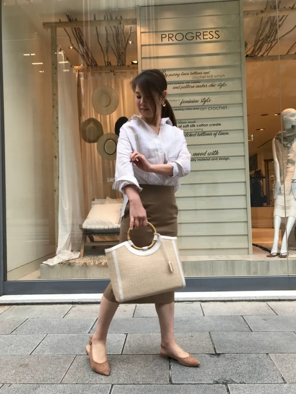 23区 岡田 コーディネート画像